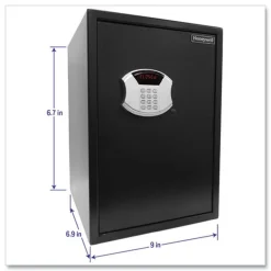 Honeywell 15 x 7.8 x 22 Digital Steel Security Safe with Drop Slot - Black