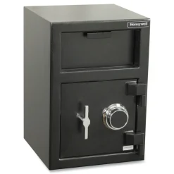 Honeywell 14 x 14.2 x 20 Steel Depository Safe with Combo Lock - Black