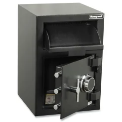 Honeywell 14 x 14.2 x 20 Steel Depository Safe with Combo Lock - Black