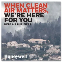 Honeywell HDF300V1 225 sq-ft. Room Capacity AirGenius 3 Air Cleaner and Odor Reducer - White