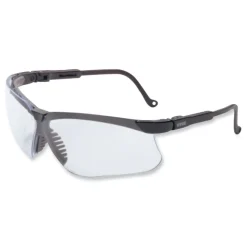 Honeywell Uvex Genesis Safety Eyewear - Black Nylon Frame/Clear Polycarbonate Lens