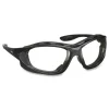 Honeywell Uvex Polycarbonate Seismic Sealed Eyewear - Black Frame Clear Lens