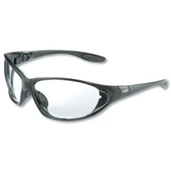 Honeywell Uvex Polycarbonate Seismic Sealed Eyewear - Black Frame Clear Lens