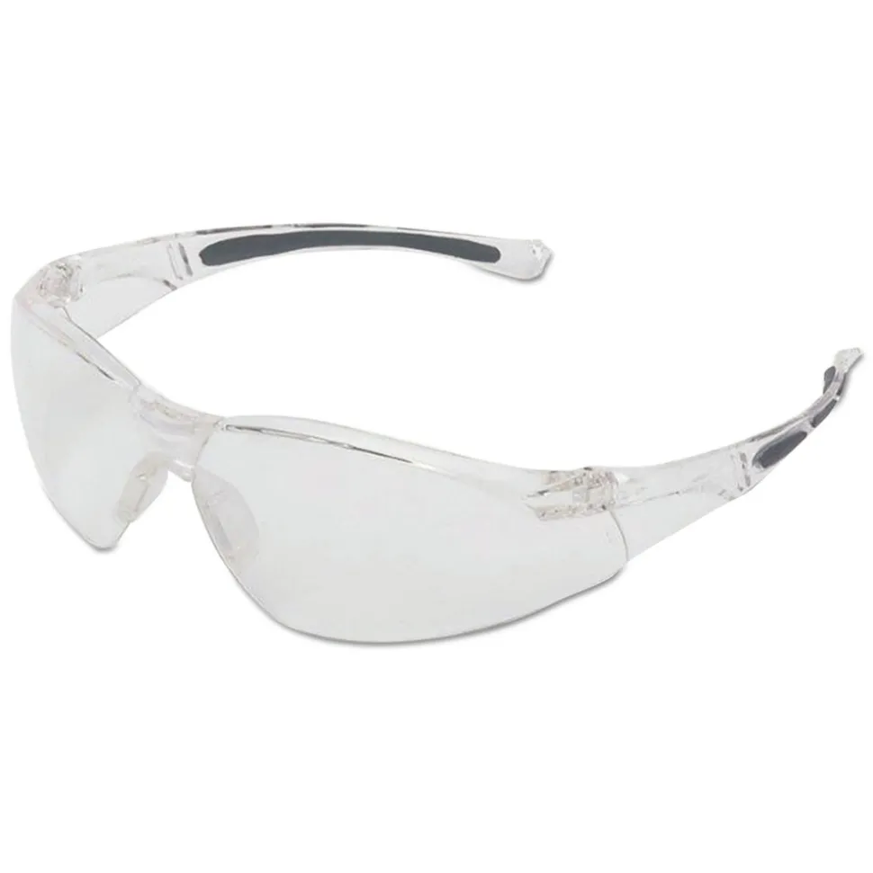 Honeywell Uvex Series Scratch-Resistant Safety Eyewear - Clear Frame/Lens