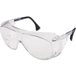 Honeywell Uvex Ultraspec 2001 OTG Safety Eyewear - Clear/Black Frame, Clear Lens