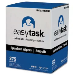 HOSPECO 10 in. x 12 in. 1-Ply Easy Task Center-Pull A100 Wiper - White