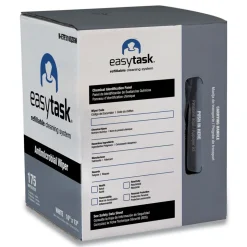 HOSPECO 10 in. x 13 in. 1-Ply Quarterfold Easy Task F310 Wiper - White