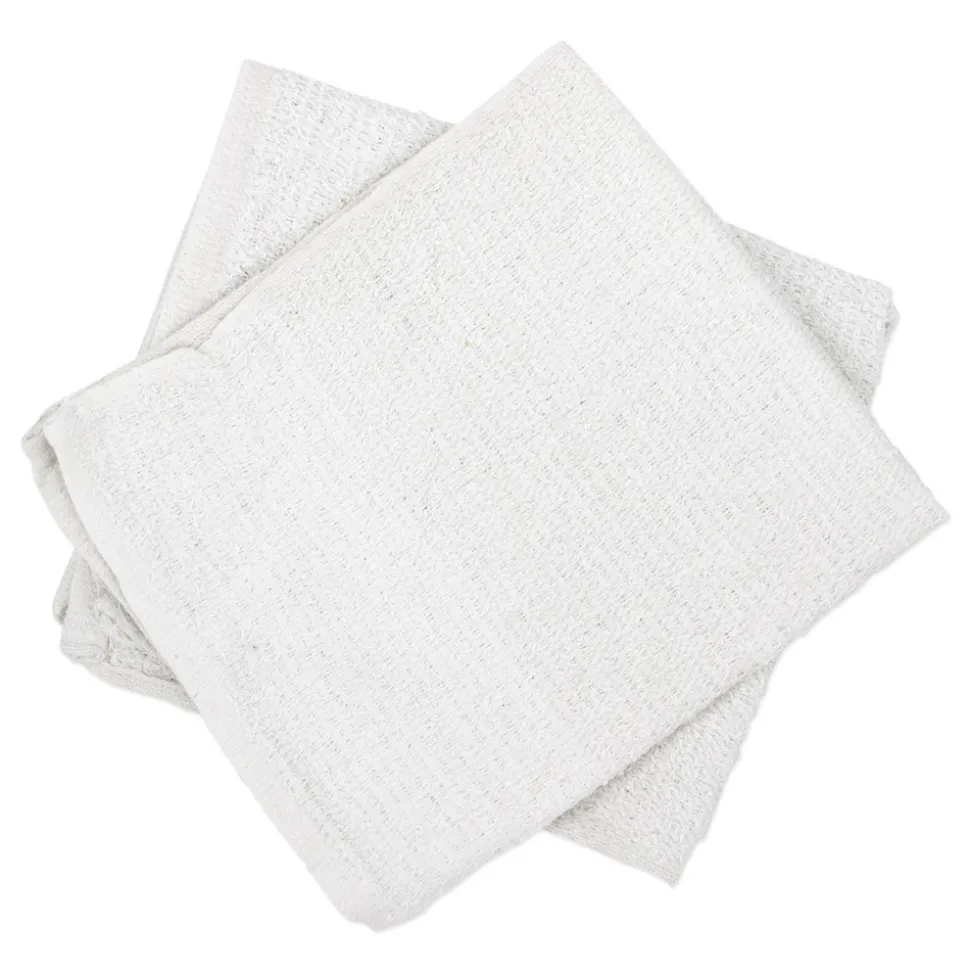 HOSPECO Cotton Counter Cloth/Bar Mop - White (60/Carton)