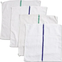 HOSPECO Cotton Counter Cloth/Bar Mop - White (60/Carton)