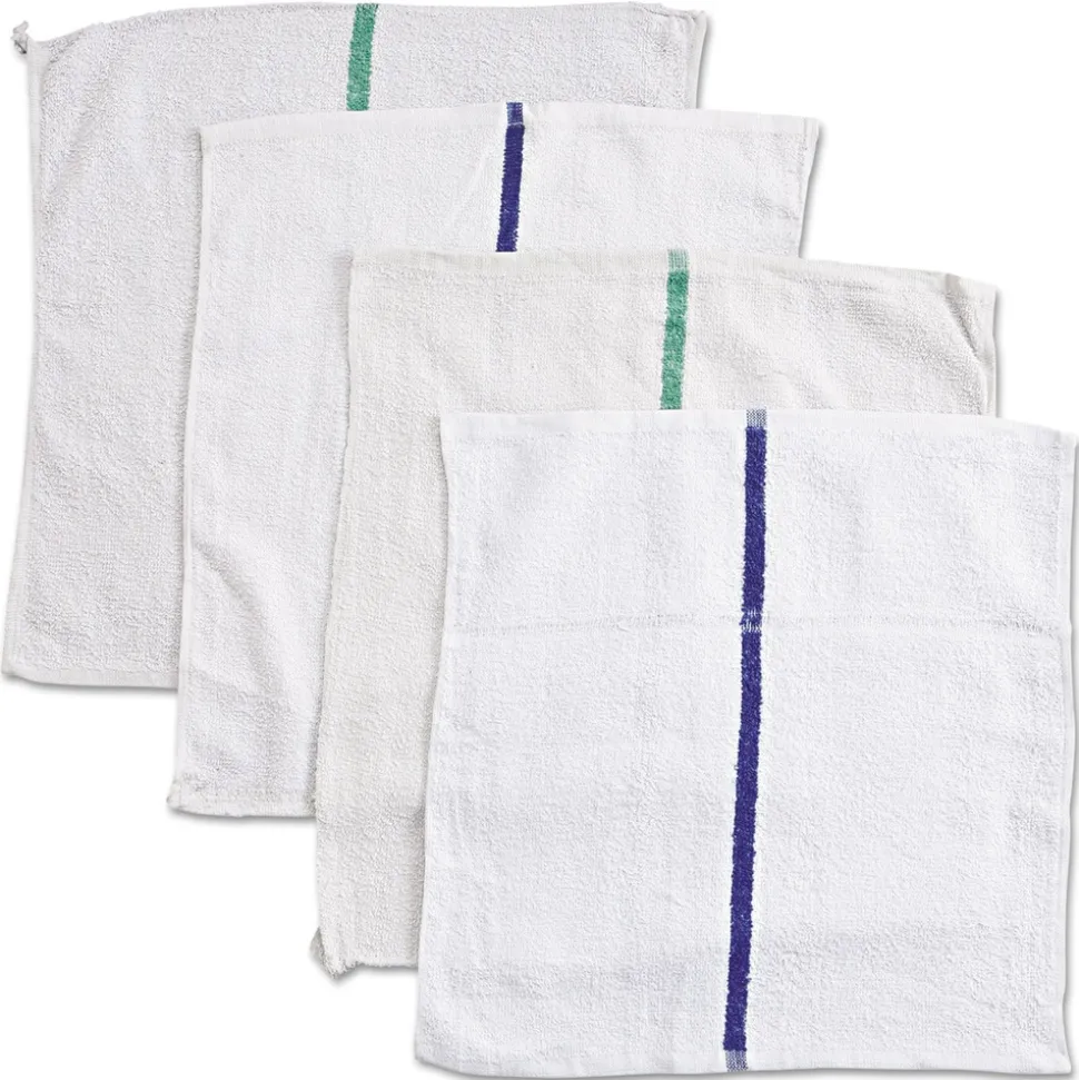 HOSPECO Cotton Counter Cloth/Bar Mop - White (60/Carton)