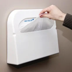 HOSPECO Health Gards 14.25 in. x 16.5 in. Toilet Seat Covers - White (5000/Carton)