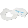 HOSPECO Health Gards 14.25 in. x 16.5 in. Half-Fold Toilet Seat Covers - White (250-Piece/Pack, 10-Pack/Carton)