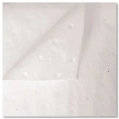 HOSPECO TASKBrand 15 in. x 18 in. 0.21-Gallon Industrial Oil Only Sorbent Pad - White (100/CT)