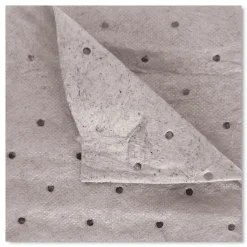 HOSPECO TASKBrand All Sorb 15 in. x 18 in. 0.22-Gallon Industrial Sorbent Pad - Gray (100/Pack)
