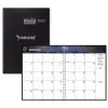 House of Doolittle 11 in. x 7 in. 13-Month (Dec-Dec 2026) Recycled Stargazer Monthly Planner - Black Cover