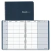 House of Doolittle 11 in. x 8.5 in. Sheets 45-Week Span 7 Classes Weekly Recycled Teacher's Planner - Blue Cover