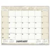 House of Doolittle 14.88 in. x 12 in. 12-Month (Jan-Dec 2026) Recycled Monthly Horizontal Wall Calendar - White/Sand Sheets
