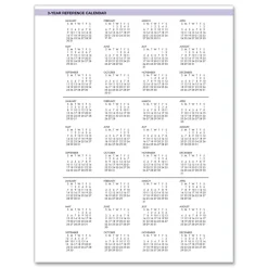 House of Doolittle 9 in. x 7 in. 12-Month (Jan-Dec 2026) Recycled Wild Flower Weekly/Monthly Planner - Gray/White/Purple Cover