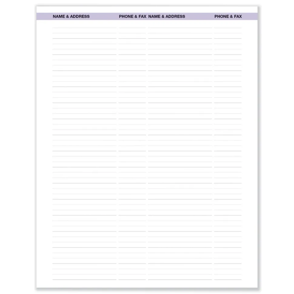 House of Doolittle 9 in. x 7 in. 12-Month (Jan-Dec 2026) Recycled Wild Flower Weekly/Monthly Planner - Gray/White/Purple Cover