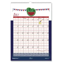 House of Doolittle 12 in. x 16.5 in. 12-Month (Jan-Dec 2026) Recycled Seasonal Wall Calendar