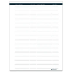 House of Doolittle 8.75 in. x 6.88 in. 12-Month (Jan-Dec 2026) Recycled 7-Day Planner - Black Cover