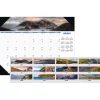 House of Doolittle Earthscapes 22 in. x 17 in. 12-Month (Jan-Dec) 2026 Recycled Monthly Desk Pad Calendar - Coastlines Photos