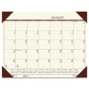 House of Doolittle EcoTones 22 in. x 17 in. 12-Month (Jan-Dec) 2026 Recycled Monthly Desk Pad Calendar - Cream/Brown