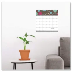 House of Doolittle 12-Month (Jan to Dec): 2026 12 in. x 12 in. Recycled Bubbleluxe Wall Calendar - White/Multicolor Sheets