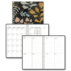 House of Doolittle Recycled Non-Dated Monthly/Weekly Fall Floral Planner - Multicolor Cover