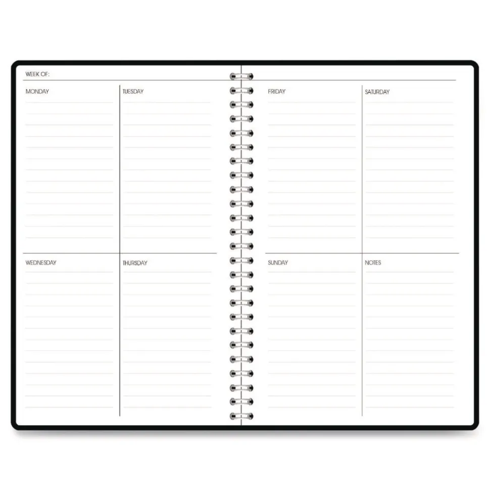 House of Doolittle Recycled Non-Dated Monthly/Weekly Fall Floral Planner - Multicolor Cover