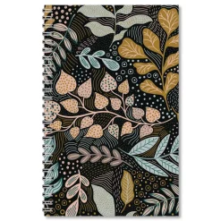 House of Doolittle Recycled Non-Dated Monthly/Weekly Fall Floral Planner - Multicolor Cover