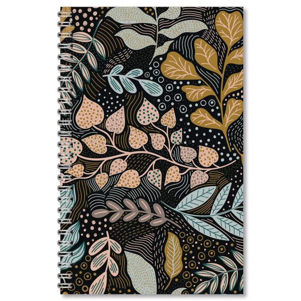 House of Doolittle Recycled Non-Dated Monthly/Weekly Fall Floral Planner - Multicolor Cover