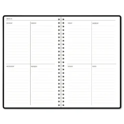 House of Doolittle Recycled Non-Dated Monthly/Weekly Gold and Smoke Planner - Multicolor Cover