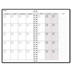 House of Doolittle Recycled Non-Dated Monthly/Weekly Gold and Smoke Planner - Multicolor Cover