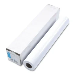 HP 24 in. x 100 ft. 7 mil DesignJet Large Format Paper for Inkjet Prints - Gloss White (1-Roll)