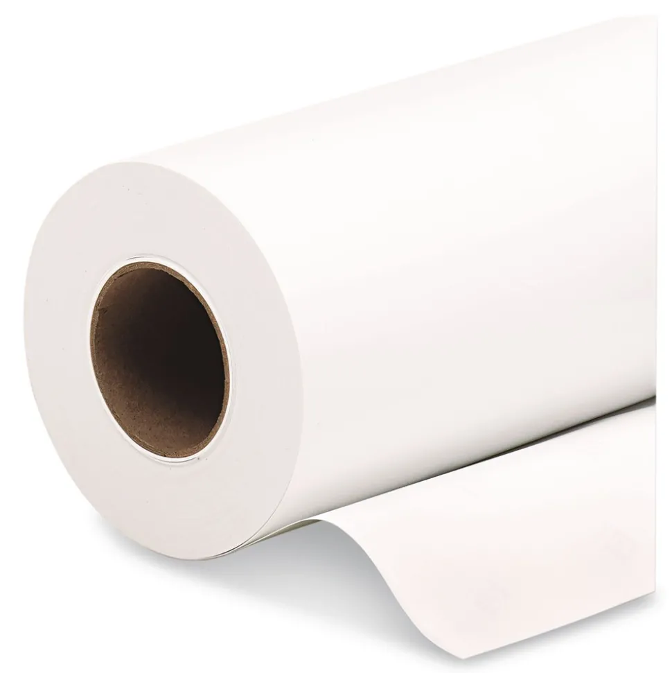 HP 24 in. x 100 ft. 7 mil DesignJet Large Format Paper for Inkjet Prints - Gloss White (1-Roll)