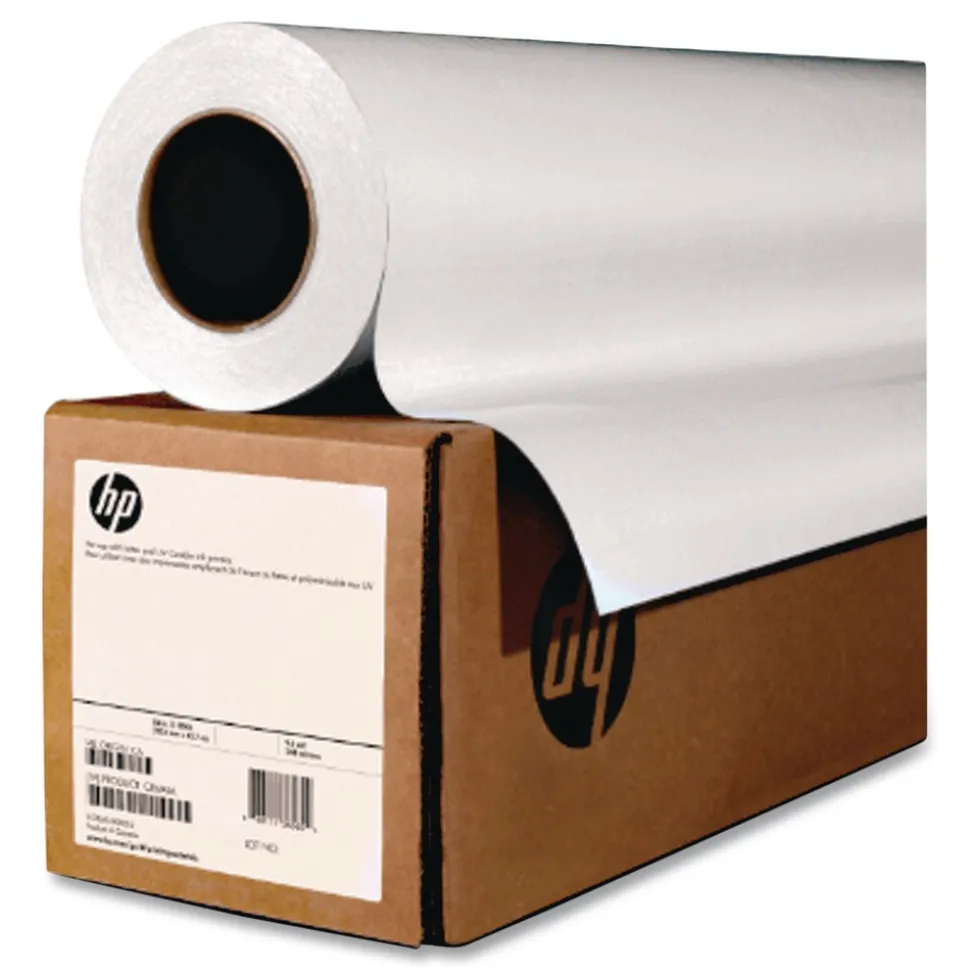 HP 60 in. x 150 ft. DesignJet Large Format Paper for Inkjet Prints - Coated White (1-Roll)