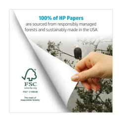 HP Papers MultiPurpose20 8.5 in. x 11 in. Paper - 96 Bright White (500 Sheets/Ream, 10 Reams/Carton)