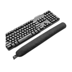 IMAK Ergo 17.75 in. x 3 in. Keyboard Wrist Cushion - Black