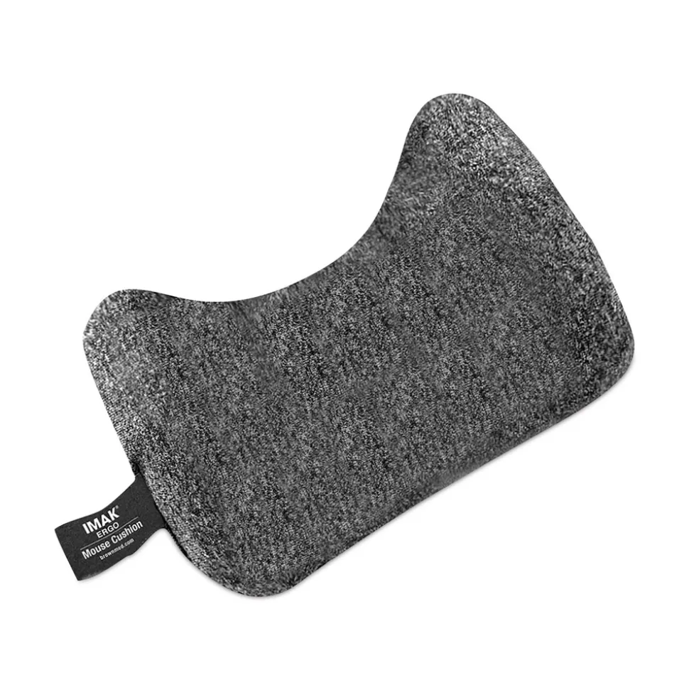 IMAK Ergo 5.75 in. x 3.75 in. Mouse Wrist Cushion - Gray
