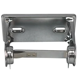 Impact 6.5 in. x 4.5 in. x 2.75 in. Single Roll Toilet Tissue Dispenser - Chrome (12/Carton)