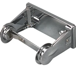 Impact 6.5 in. x 4.5 in. x 2.75 in. Single Roll Toilet Tissue Dispenser - Chrome (12/Carton)