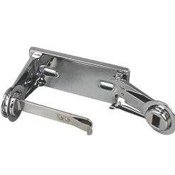 Impact 6.5 in. x 4.5 in. x 2.75 in. Single Roll Toilet Tissue Dispenser - Chrome (12/Carton)