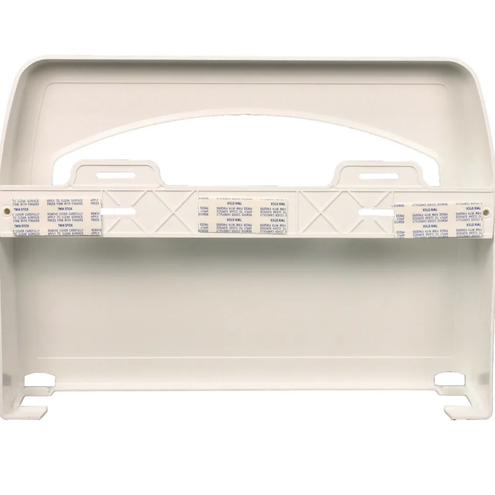 Impact 16.4 in. x 3.05 in. x 11.9 in. Toilet Seat Cover Dispenser - White (2/Carton)