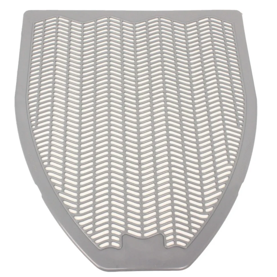 Impact 17.5 x 20.38 Nonslip Disposable Urinal Floor Mat - Orchard Zing Scent/Gray (6/Carton)