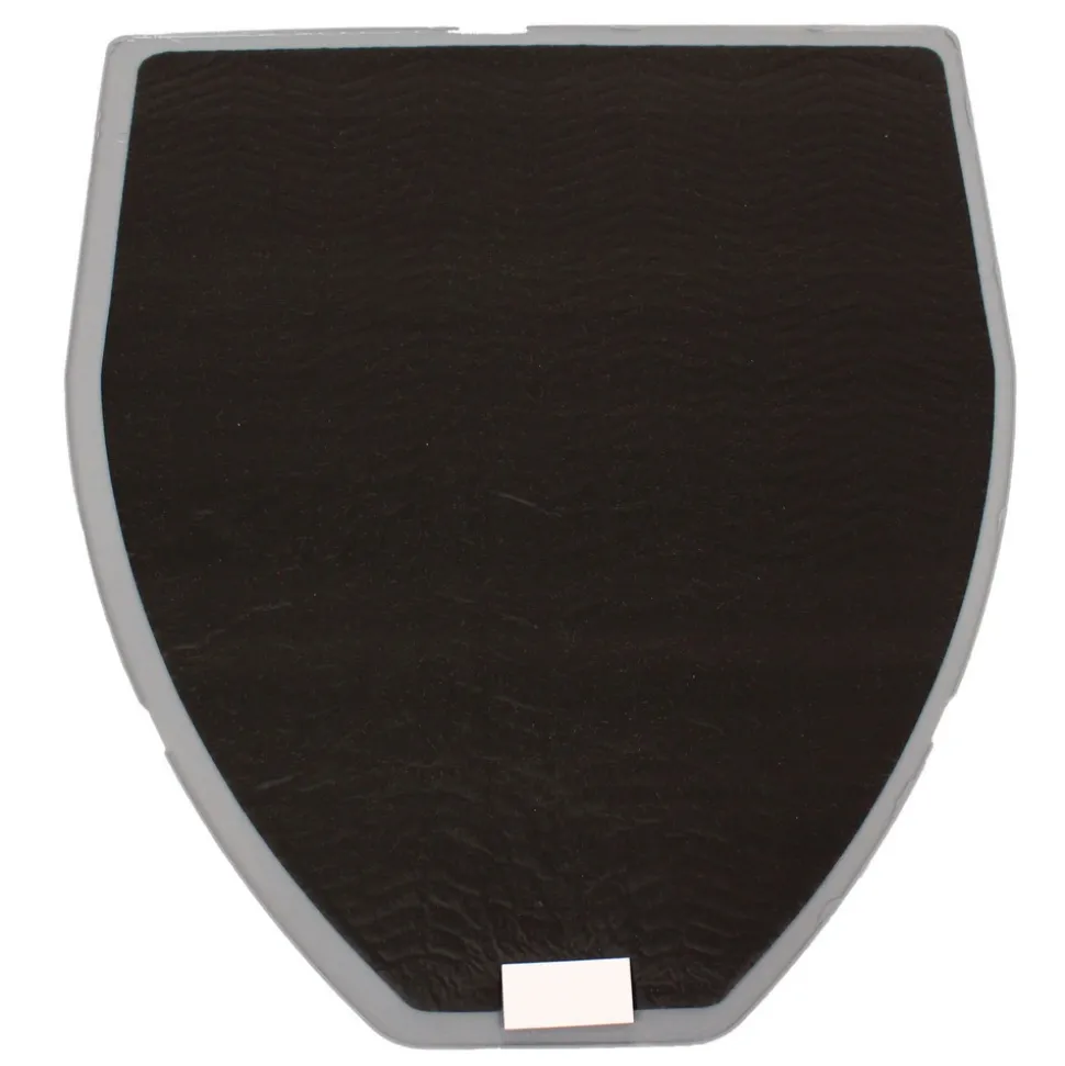 Impact 17.5 x 20.38 Nonslip Disposable Urinal Floor Mat - Orchard Zing Scent/Gray (6/Carton)