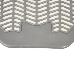 Impact 17.5 x 20.38 Nonslip Disposable Urinal Floor Mat - Orchard Zing Scent/Gray (6/Carton)