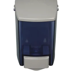 Impact ClearVu Encore 4.5 in. x 4 in. x 6.25 in. 30 oz Liquid Soap Dispenser - Gray