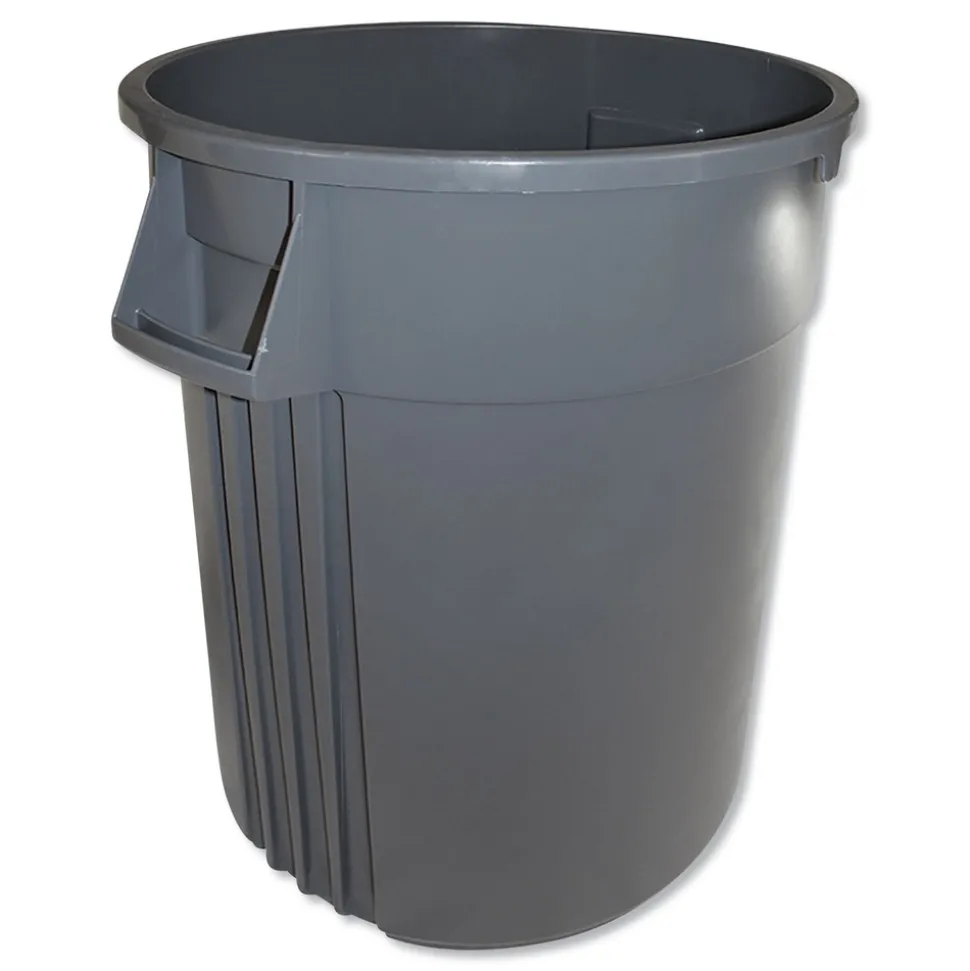 Impact Gator Plus 44 Gallon Plastic Container - Gray