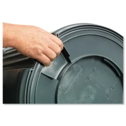 Impact Gator Plus 44 Gallon Plastic Container - Gray